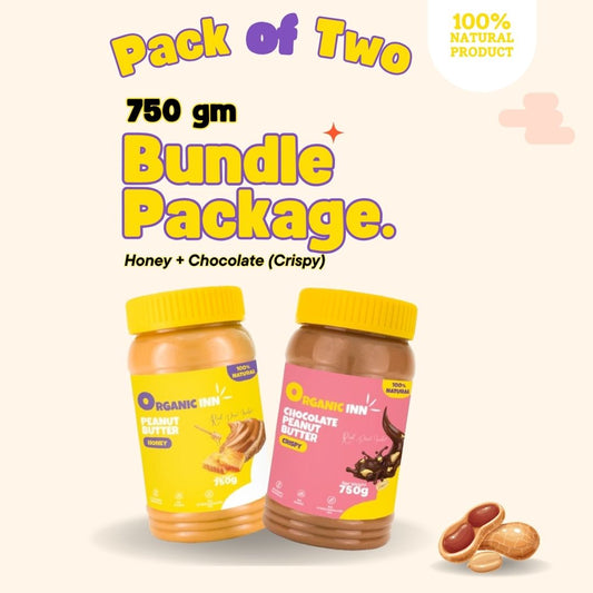 Honey + Chocolate (Crispy) - Pack of 2 - 750gm Bundle
