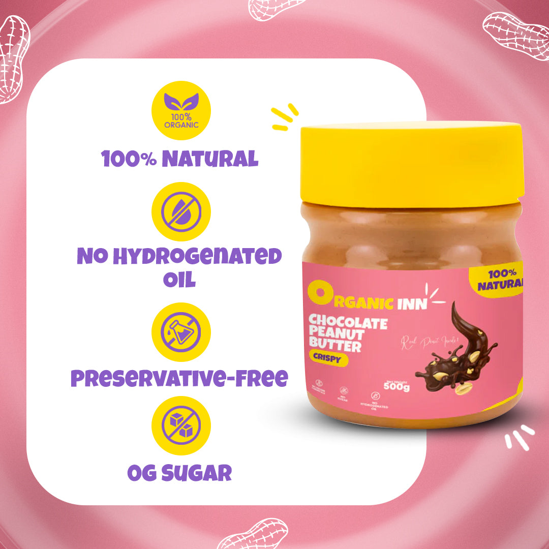 Chocolate Peanut Butter (Crispy) - 500 G