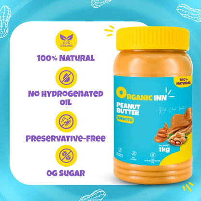 Peanut Butter Smooth - 1 KG