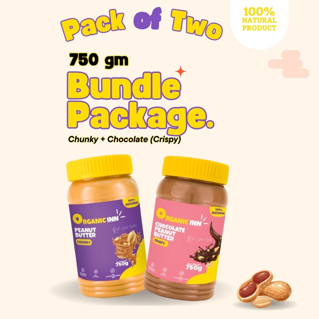 Chunky + Chocolate (Crispy) - Pack of 2 - 750gm Bundle