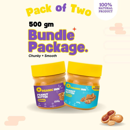 Chunky + Smooth - Pack of 2 - 500gm