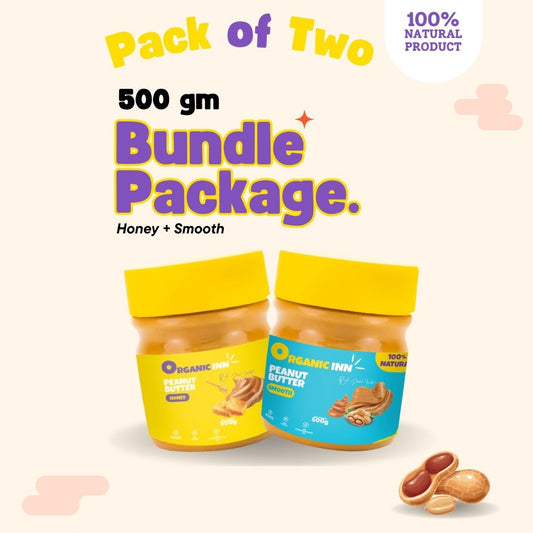 Honey + Smooth - Pack of 2 - 500gm