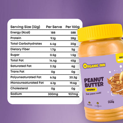 Peanut Butter Chunky - 750 G