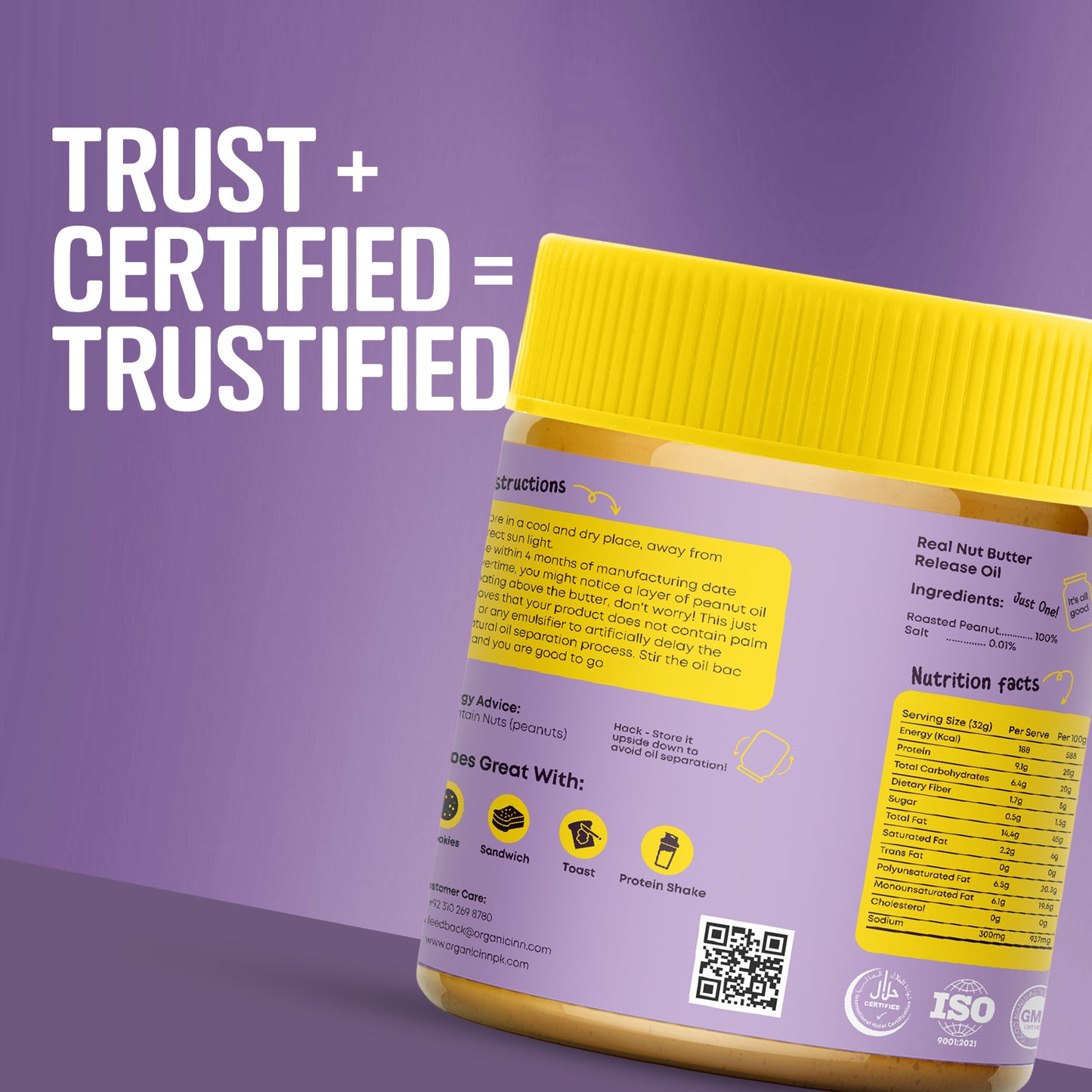 Peanut Butter Chunky - 500 G