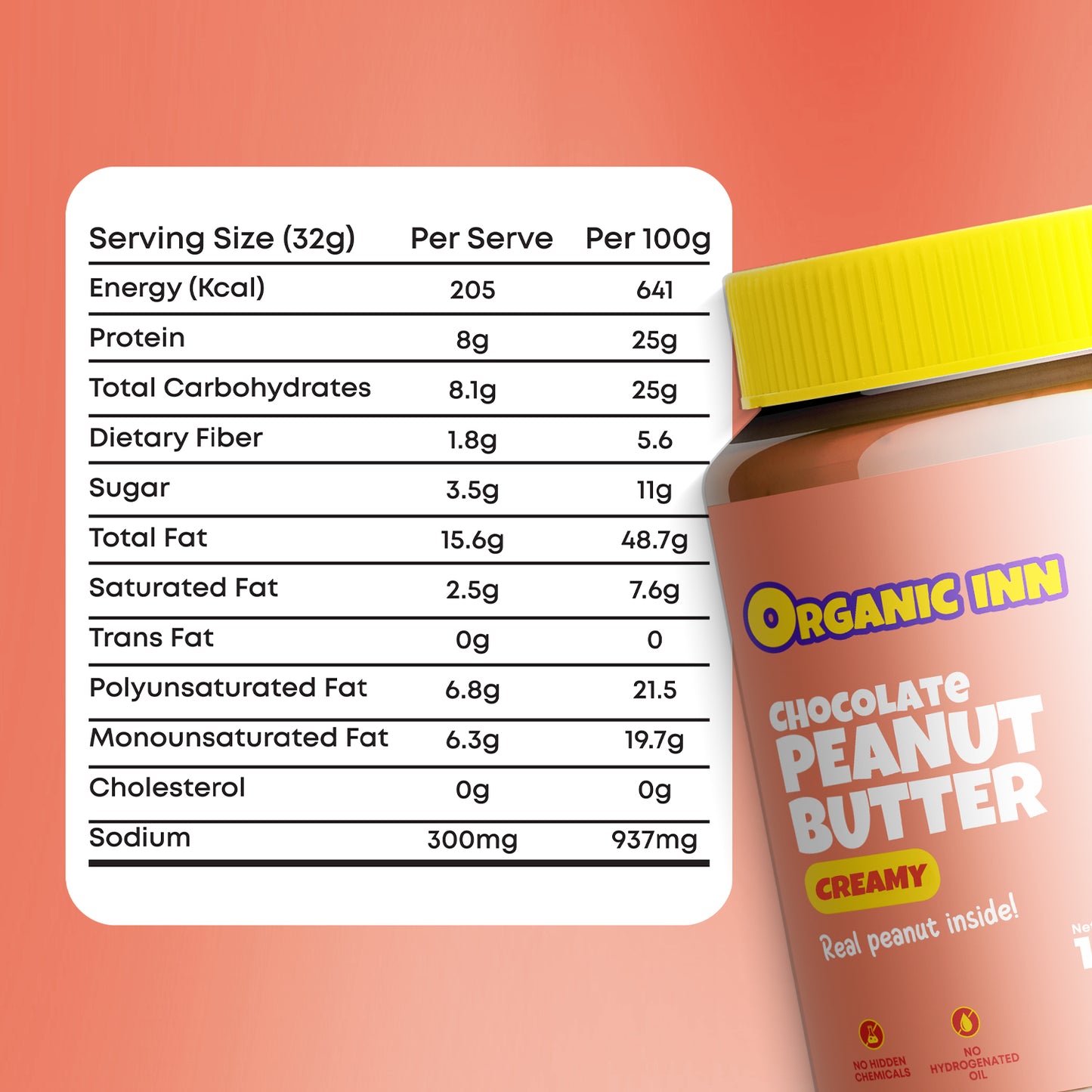 Chocolate Peanut Butter (Creamy) - 1 KG