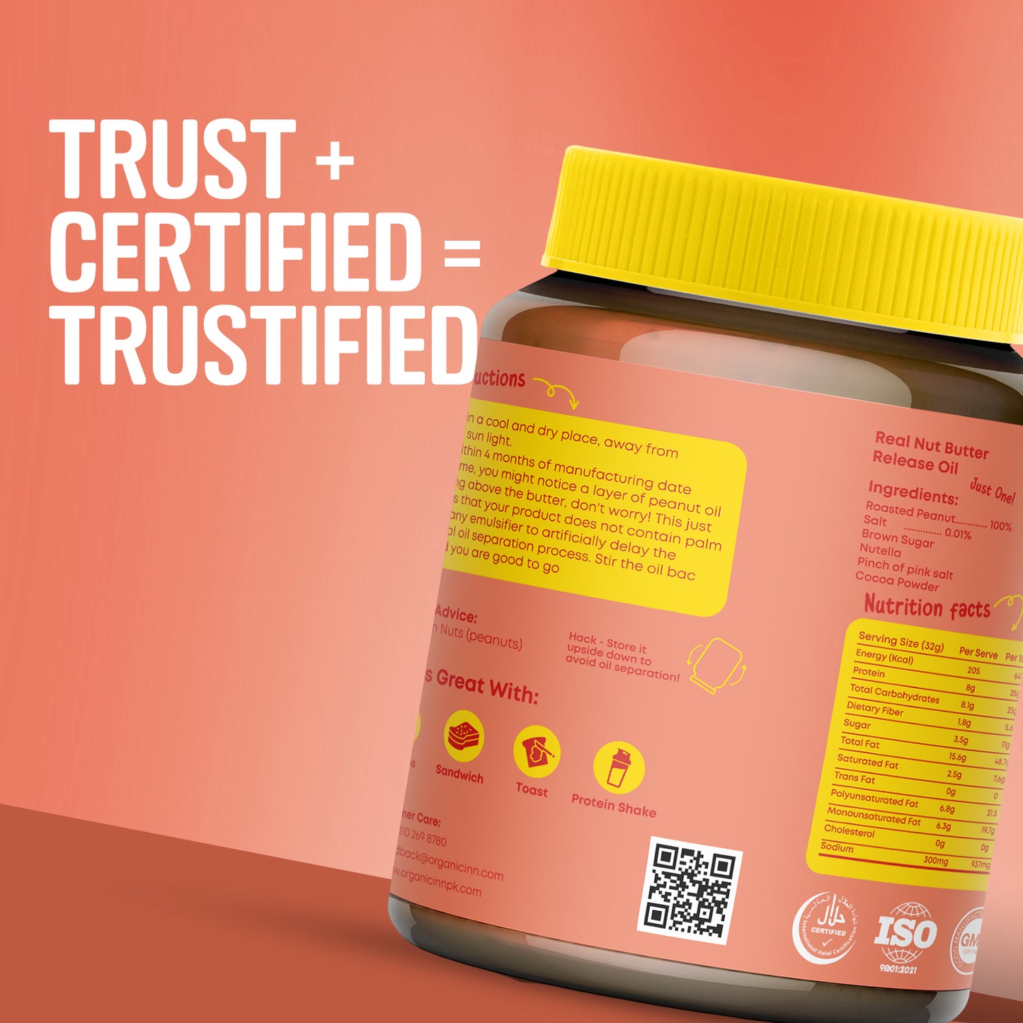 Chocolate Peanut Butter (Creamy) - 1 KG