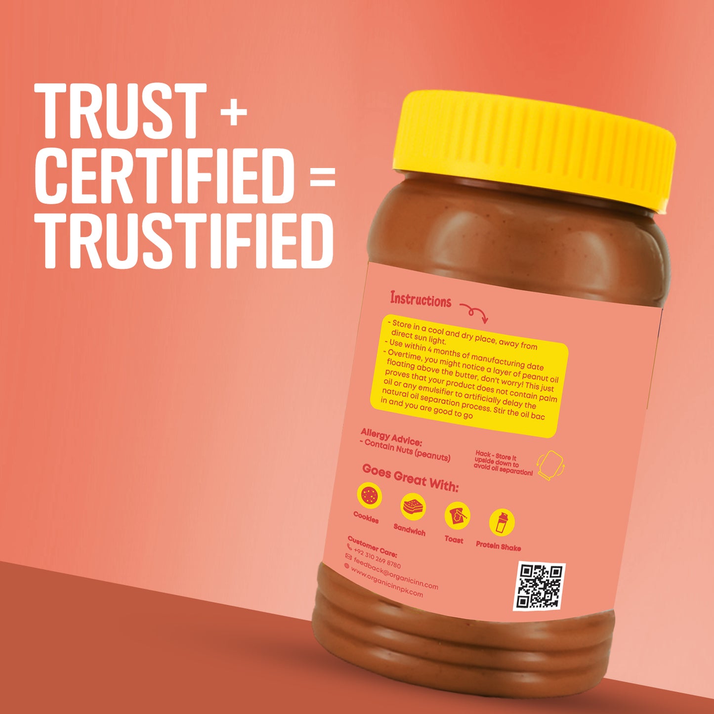 Chocolate Peanut Butter (Creamy) - 750 G