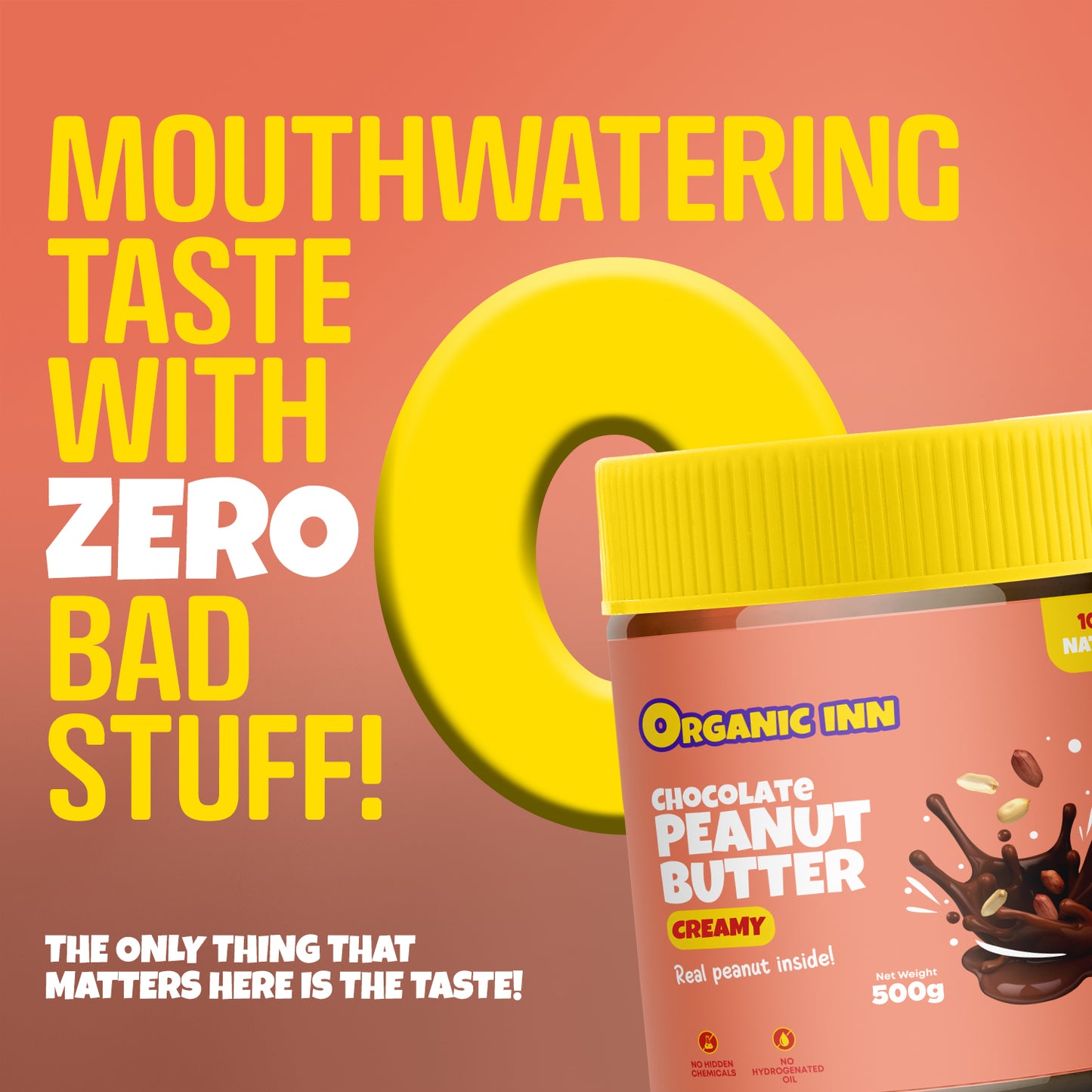 Chocolate Peanut Butter (Creamy) - 500 G