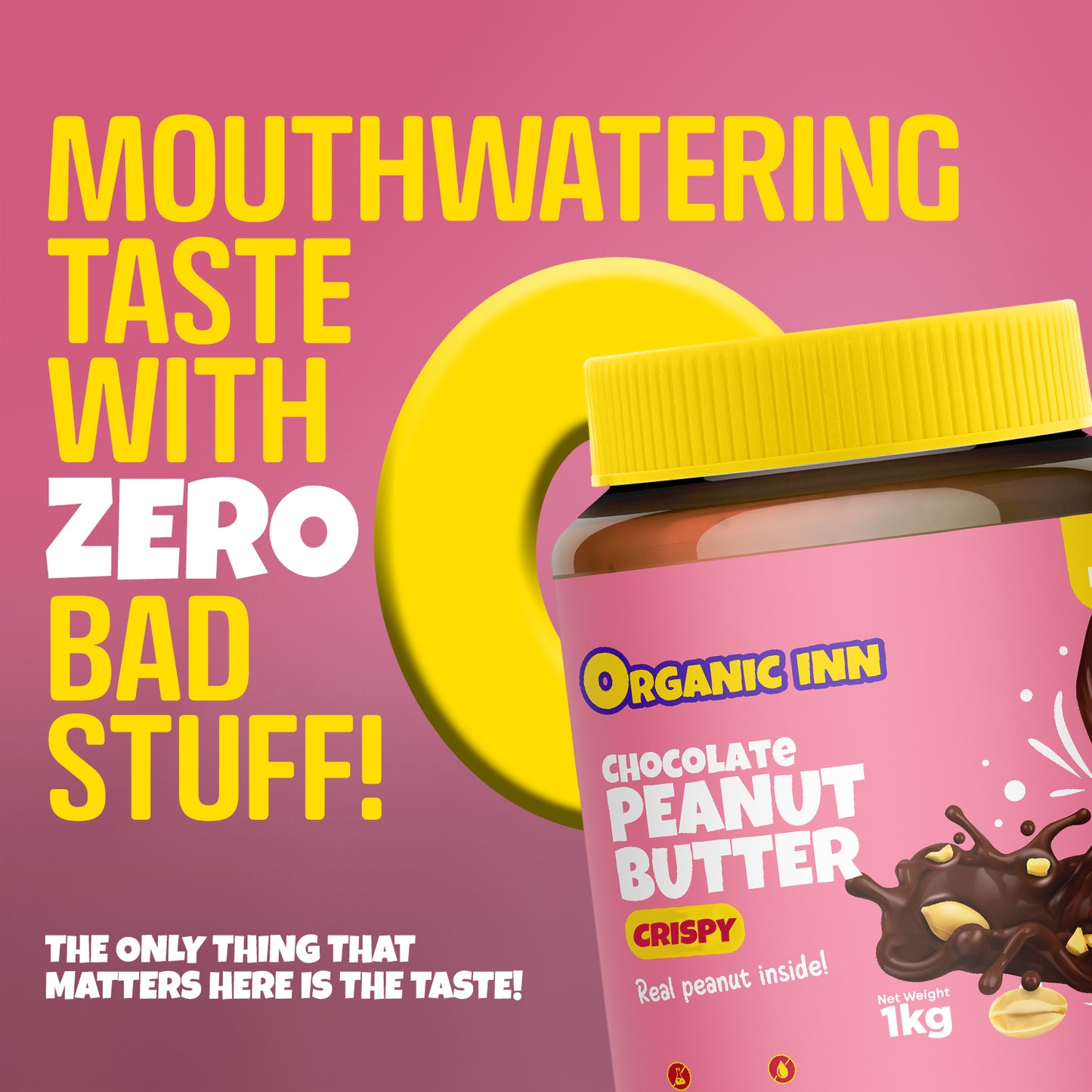 Chocolate Peanut Butter (Crispy) - 1 KG