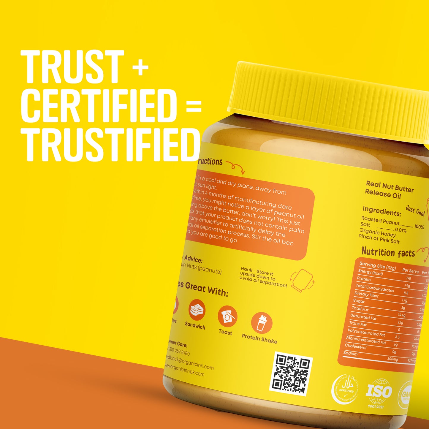 Peanut Butter Honey - 1 KG