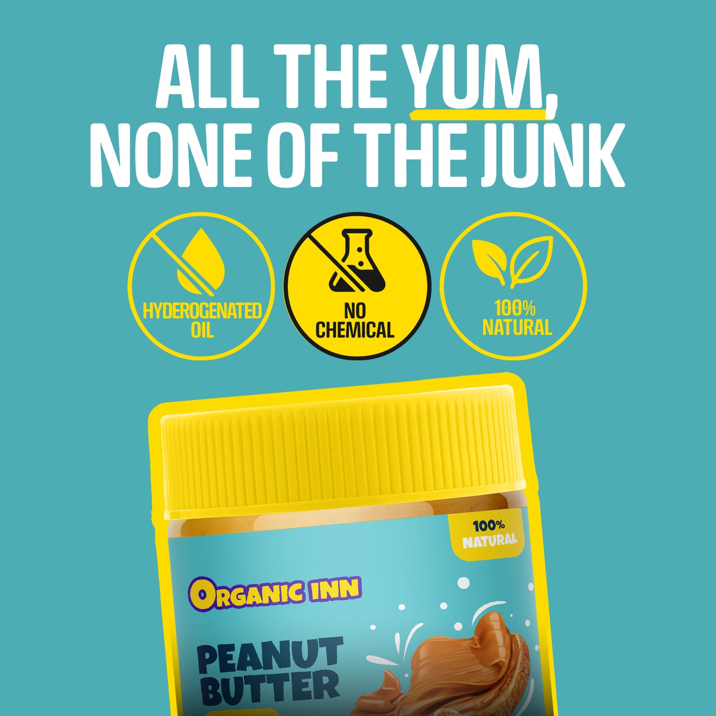 Peanut Butter Smooth - 500 G