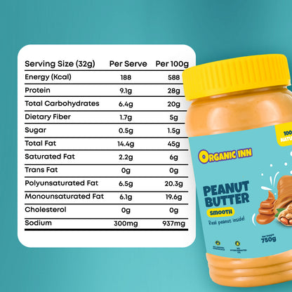 Peanut Butter Smooth - 750 G