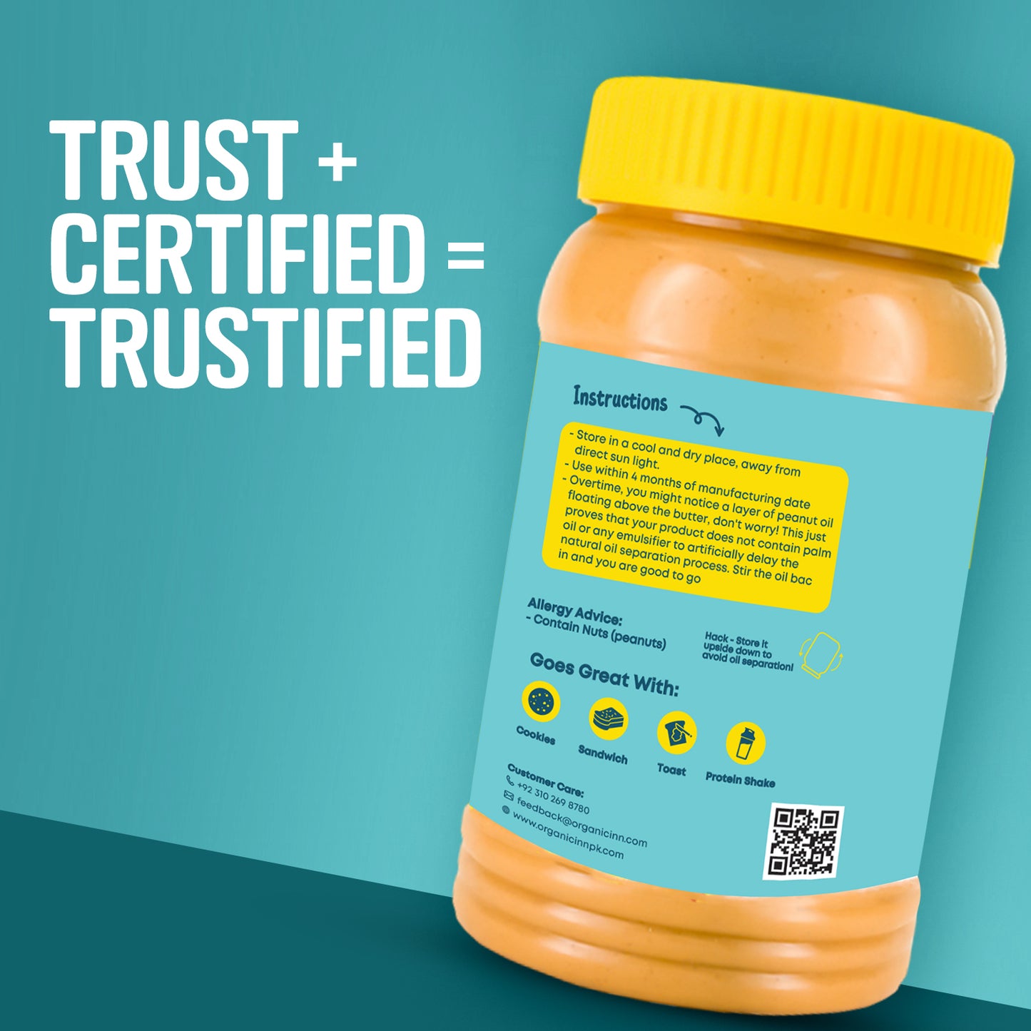 Peanut Butter Smooth - 750 G