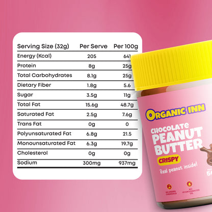 Chocolate Peanut Butter (Crispy) - 500 G