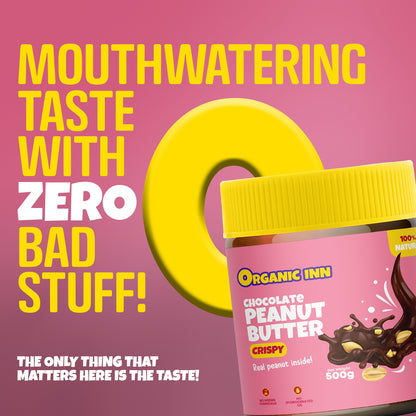 Chocolate Peanut Butter (Crispy) - 500 G