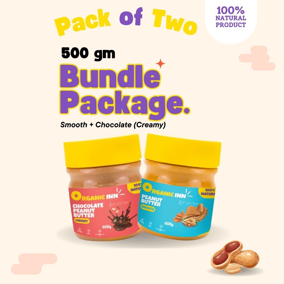 Smooth + Chocolate (Creamy) - Pack of 2 - 500gm