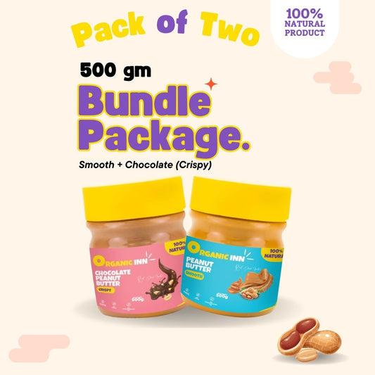 Smooth + Chocolate (Crispy) - Pack of 2 - 500gm