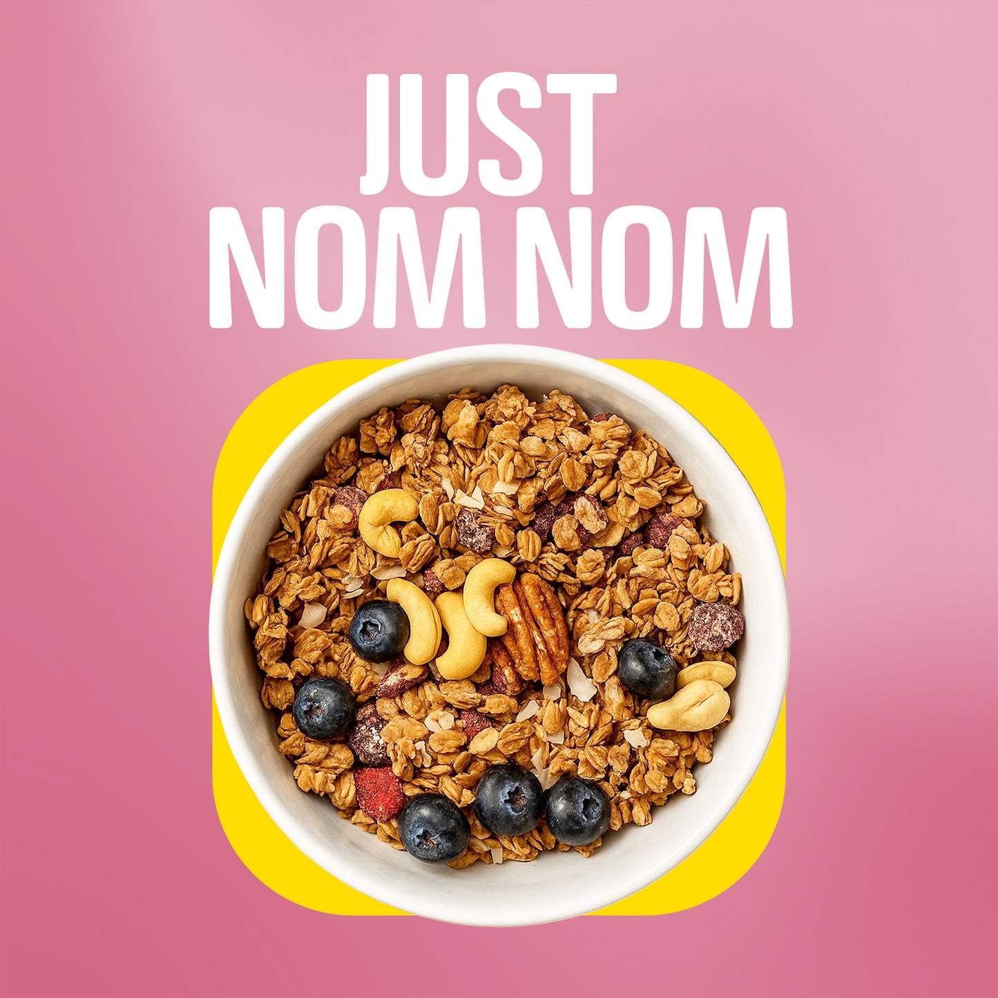 Healthy breakfast bowl with Very Berry Oats and Fresh Fruits