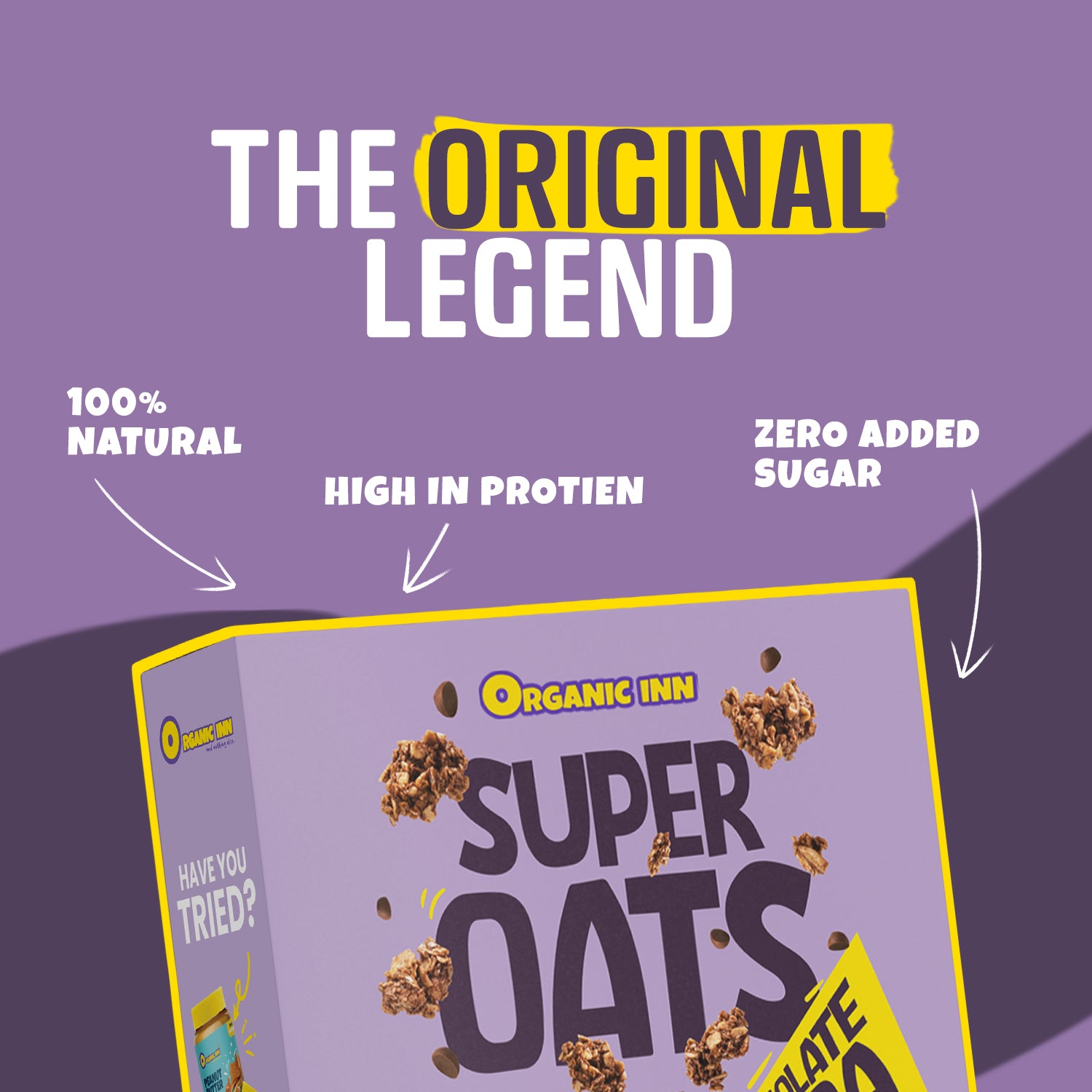 Organic Inn Super Oats Chocolate Cocoa Benefits