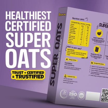 Organic Inn Chocolate Cocoa Oats - Back View