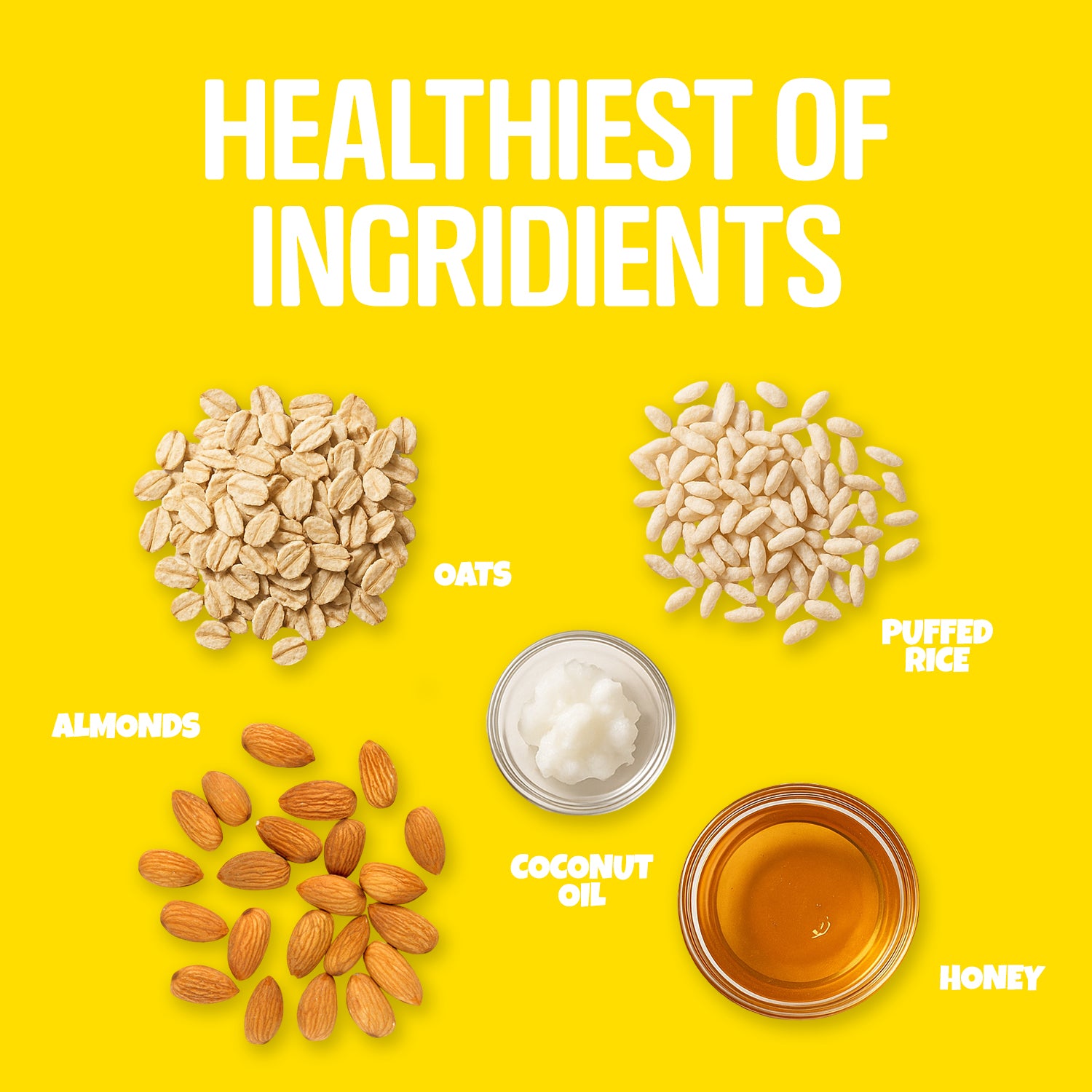 Ingredients of Organic Inn Honey Almond Oats